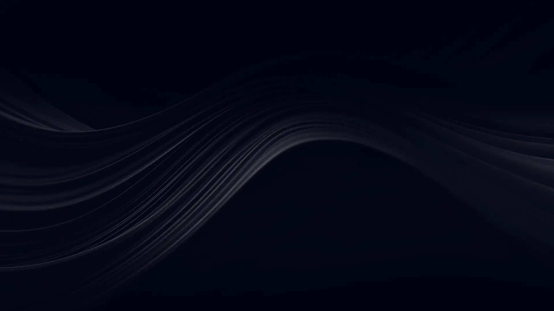 Wavy lines on a navy background