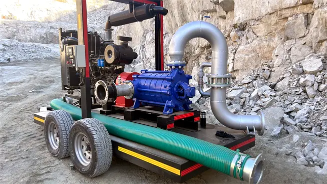 A custom trailer unit